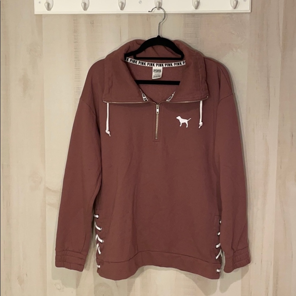 COPY - PINK Victoria’s Secret 1/2 zip Sweatshirt